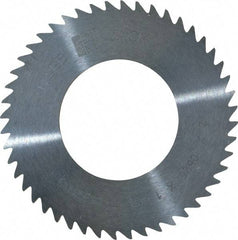 RobbJack - 2" Diam x 1/16" Blade Thickness x 1" Arbor Hole Diam, 48 Tooth Slitting and Slotting Saw - Arbor Connection, Right Hand, Uncoated, Solid Carbide, Concave Ground - Industrial Tool & Supply