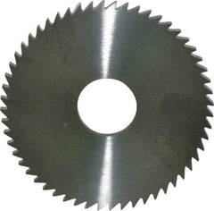 RobbJack - 2-1/4" Diam x 1/8" Blade Thickness x 5/8" Arbor Hole Diam, 56 Tooth Slitting and Slotting Saw - Arbor Connection, Right Hand, Uncoated, Solid Carbide, Concave Ground - Industrial Tool & Supply