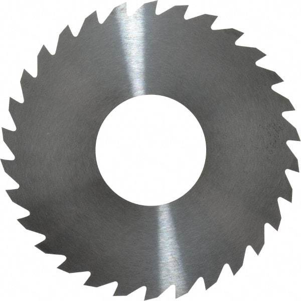 RobbJack - 2-3/4" Diam x 1/16" Blade Thickness x 1" Arbor Hole Diam, 30 Tooth Slitting and Slotting Saw - Arbor Connection, Right Hand, Uncoated, Solid Carbide, Concave Ground - Industrial Tool & Supply