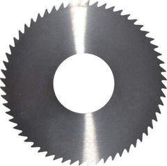 RobbJack - 2-3/4" Diam x 1/16" Blade Thickness x 1" Arbor Hole Diam, 60 Tooth Slitting and Slotting Saw - Arbor Connection, Right Hand, Uncoated, Solid Carbide, Concave Ground - Industrial Tool & Supply