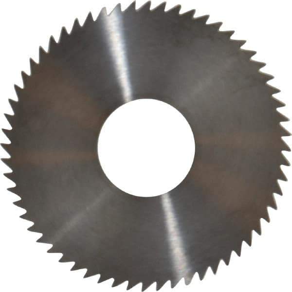 RobbJack - 3" Diam x 0.0156" Blade Thickness x 1" Arbor Hole Diam, 60 Tooth Slitting and Slotting Saw - Arbor Connection, Right Hand, Uncoated, Solid Carbide, Concave Ground - Industrial Tool & Supply