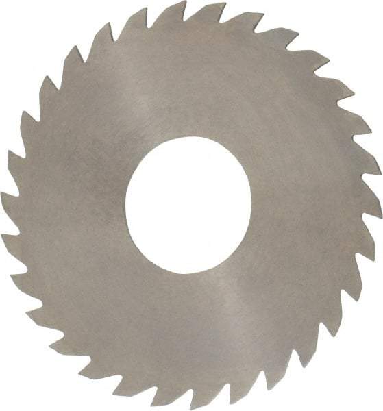 RobbJack - 3" Diam x 0.0468" Blade Thickness x 1" Arbor Hole Diam, 30 Tooth Slitting and Slotting Saw - Arbor Connection, Right Hand, Uncoated, Solid Carbide, Concave Ground - Industrial Tool & Supply