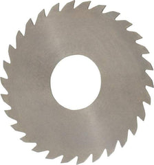 RobbJack - 3" Diam x 0.0468" Blade Thickness x 1" Arbor Hole Diam, 30 Tooth Slitting and Slotting Saw - Arbor Connection, Right Hand, Uncoated, Solid Carbide, Concave Ground - Industrial Tool & Supply