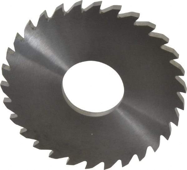 RobbJack - 3" Diam x 0.1562" Blade Thickness x 1" Arbor Hole Diam, 30 Tooth Slitting and Slotting Saw - Arbor Connection, Right Hand, Uncoated, Solid Carbide, Concave Ground - Industrial Tool & Supply