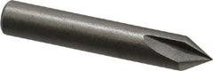 Keo - 1/4" Head Diam, 1/4" Shank Diam, 3 Flute 60° High Speed Steel Countersink - Industrial Tool & Supply
