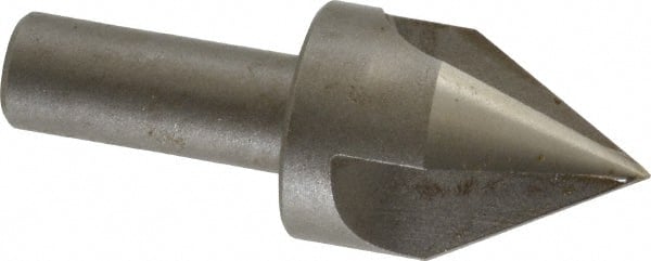 Keo - 1" Head Diam, 1/2" Shank Diam, 3 Flute 60° High Speed Steel Countersink - Industrial Tool & Supply