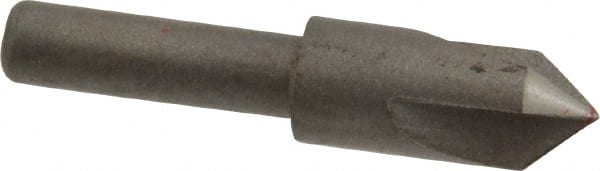 Keo - 3/8" Head Diam, 1/4" Shank Diam, 3 Flute 82° High Speed Steel Countersink - Industrial Tool & Supply