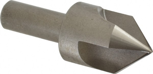 Keo - 1" Head Diam, 1/2" Shank Diam, 3 Flute 82° High Speed Steel Countersink - Industrial Tool & Supply