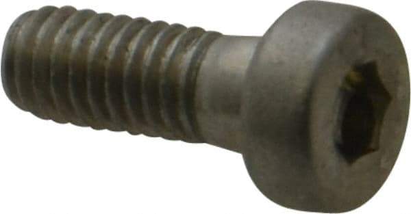 Value Collection - M4x0.70 Metric Coarse Hex Socket Drive, Low Socket Cap Screw - Grade 18-8 & Austenitic A2 Stainless Steel, Uncoated, Fully Threaded, 10mm Length Under Head - Industrial Tool & Supply