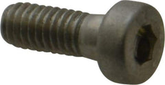 Value Collection - M4x0.70 Metric Coarse Hex Socket Drive, Low Socket Cap Screw - Grade 18-8 & Austenitic A2 Stainless Steel, Uncoated, Fully Threaded, 10mm Length Under Head - Industrial Tool & Supply