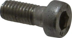 Value Collection - M5x0.80 Metric Coarse Hex Socket Drive, Low Socket Cap Screw - Grade 18-8 & Austenitic A2 Stainless Steel, Uncoated, Fully Threaded, 12mm Length Under Head - Industrial Tool & Supply