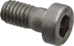 Value Collection - M6x1.00 Metric Coarse Hex Socket Drive, Low Socket Cap Screw - Grade 18-8 & Austenitic A2 Stainless Steel, Uncoated, Fully Threaded, 12mm Length Under Head - Industrial Tool & Supply