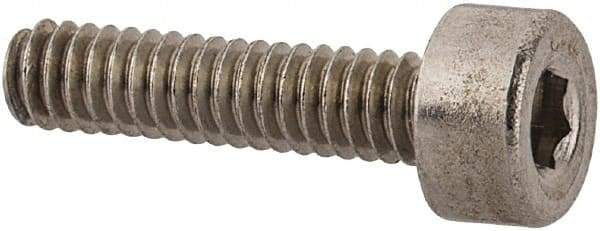 Value Collection - M2x0.40 Metric Coarse Hex Socket Drive, Socket Cap Screw - Grade 316 & Austenitic A4 Stainless Steel, Uncoated, Fully Threaded, 8mm Length Under Head - Industrial Tool & Supply