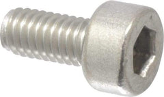 Value Collection - M3x0.50 Metric Coarse Hex Socket Drive, Socket Cap Screw - Grade 316 & Austenitic A4 Stainless Steel, Uncoated, Fully Threaded, 6mm Length Under Head - Industrial Tool & Supply