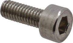 Value Collection - M3x0.50 Metric Coarse Hex Socket Drive, Socket Cap Screw - Grade 316 & Austenitic A4 Stainless Steel, Uncoated, Fully Threaded, 8mm Length Under Head - Industrial Tool & Supply
