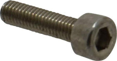 Value Collection - M3x0.50 Metric Coarse Hex Socket Drive, Socket Cap Screw - Grade 316 & Austenitic A4 Stainless Steel, Uncoated, Fully Threaded, 12mm Length Under Head - Industrial Tool & Supply
