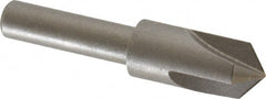 Keo - 3/8" Head Diam, 1/4" Shank Diam, 3 Flute 100° High Speed Steel Countersink - Industrial Tool & Supply