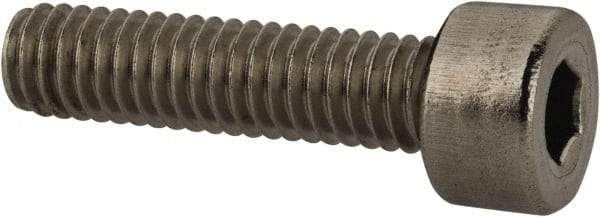Value Collection - M4x0.70 Metric Coarse Hex Socket Drive, Socket Cap Screw - Grade 316 & Austenitic A4 Stainless Steel, Uncoated, Fully Threaded, 16mm Length Under Head - Industrial Tool & Supply