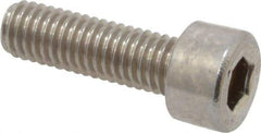 Value Collection - M5x0.80 Metric Coarse Hex Socket Drive, Socket Cap Screw - Grade 316 & Austenitic A4 Stainless Steel, Uncoated, Fully Threaded, 16mm Length Under Head - Industrial Tool & Supply