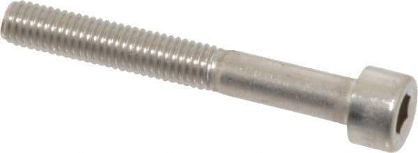 Value Collection - M5x0.80 Metric Coarse Hex Socket Drive, Socket Cap Screw - Grade 316 & Austenitic A4 Stainless Steel, Uncoated, Partially Threaded, 40mm Length Under Head - Industrial Tool & Supply