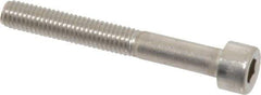 Value Collection - M5x0.80 Metric Coarse Hex Socket Drive, Socket Cap Screw - Grade 316 & Austenitic A4 Stainless Steel, Uncoated, Partially Threaded, 40mm Length Under Head - Industrial Tool & Supply