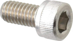Value Collection - M6x1.00 Metric Coarse Hex Socket Drive, Socket Cap Screw - Grade 316 & Austenitic A4 Stainless Steel, Uncoated, Fully Threaded, 12mm Length Under Head - Industrial Tool & Supply