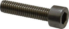 Value Collection - M6x1.00 Metric Coarse Hex Socket Drive, Socket Cap Screw - Grade 316 & Austenitic A4 Stainless Steel, Uncoated, Partially Threaded, 25mm Length Under Head - Industrial Tool & Supply