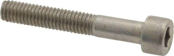 Value Collection - M6x1.00 Metric Coarse Hex Socket Drive, Socket Cap Screw - Grade 316 & Austenitic A4 Stainless Steel, Uncoated, Partially Threaded, 40mm Length Under Head - Industrial Tool & Supply