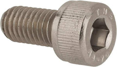 Value Collection - M8x1.25 Metric Coarse Hex Socket Drive, Socket Cap Screw - Grade 316 & Austenitic A4 Stainless Steel, Uncoated, Fully Threaded, 16mm Length Under Head - Industrial Tool & Supply