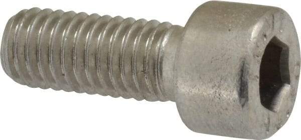 Value Collection - M8x1.25 Metric Coarse Hex Socket Drive, Socket Cap Screw - Grade 316 & Austenitic A4 Stainless Steel, Uncoated, Fully Threaded, 20mm Length Under Head - Industrial Tool & Supply