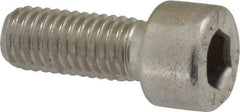 Value Collection - M8x1.25 Metric Coarse Hex Socket Drive, Socket Cap Screw - Grade 316 & Austenitic A4 Stainless Steel, Uncoated, Fully Threaded, 20mm Length Under Head - Industrial Tool & Supply
