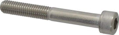 Value Collection - M8x1.25 Metric Coarse Hex Socket Drive, Socket Cap Screw - Grade 316 & Austenitic A4 Stainless Steel, Uncoated, Partially Threaded, 60mm Length Under Head - Industrial Tool & Supply