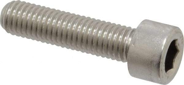Value Collection - M10x1.50 Metric Coarse Hex Socket Drive, Socket Cap Screw - Grade 316 & Austenitic A4 Stainless Steel, Uncoated, Partially Threaded, 40mm Length Under Head - Industrial Tool & Supply