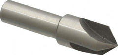 Interstate - 1/2" Head Diam, 3/8" Shank Diam, 3 Flute 90° High Speed Steel Countersink - Industrial Tool & Supply