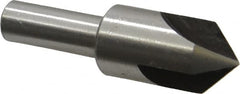 Interstate - 5/8" Head Diam, 3/8" Shank Diam, 3 Flute 90° High Speed Steel Countersink - Industrial Tool & Supply