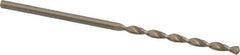 Cleveland - #49 135° Cobalt Jobber Drill - Oxide/Gold Finish, Right Hand Cut, Parabolic Flute, Straight Shank, 2" OAL, Split Point - Industrial Tool & Supply