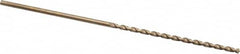 Cleveland - #35 135° Parabolic Flute Cobalt Taper Length Drill Bit - Industrial Tool & Supply