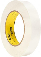 3M - 1" Wide x 60 Yd Long White Paper Masking Tape - Series 256, 6.7 mil Thick, 20 In/Lb Tensile Strength - Industrial Tool & Supply