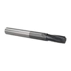 Scientific Cutting Tools - M10x1.50 Metric Coarse, 0.3" Cutting Diam, 4 Flute, Solid Carbide Helical Flute Thread Mill - Internal Thread, 0.79" LOC, 2.95" OAL - Industrial Tool & Supply