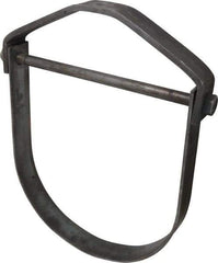 Empire - 12" Pipe, 7/8" Rod, Carbon Steel Adjustable Clevis Hanger - Black - Industrial Tool & Supply