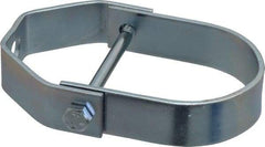 Empire - 2" Pipe, 3/8" Rod, Carbon Steel Adjustable Clevis Hanger - Electro Galvanized - Industrial Tool & Supply