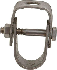 Empire - 1/2" Pipe, 3/8" Rod, Grade 304 Stainless Steel Adjustable Clevis Hanger - Industrial Tool & Supply