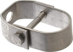 Empire - 1" Pipe, 3/8" Rod, Grade 304 Stainless Steel Adjustable Clevis Hanger - Industrial Tool & Supply