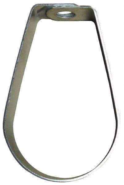 Empire - 5" Pipe, 1/2" Rod, Grade 304 Stainless Steel Adjustable Band Hanger - Industrial Tool & Supply