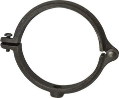 Empire - 4" Pipe, 1/2" Rod, Malleable Iron Split Ring Hanger - Black - Industrial Tool & Supply
