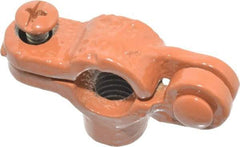 Empire - 3/8" Pipe, 3/8" Rod, Malleable Iron Split Ring Hanger - Epoxy Coated - Industrial Tool & Supply