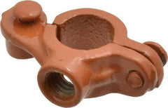 Empire - 1/2" Pipe, 3/8" Rod, Malleable Iron Split Ring Hanger - Epoxy Coated - Industrial Tool & Supply