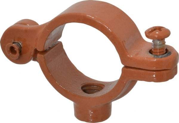 Empire - 1" Pipe, 3/8" Rod, Malleable Iron Split Ring Hanger - Epoxy Coated - Industrial Tool & Supply
