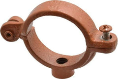 Empire - 1-1/2" Pipe, 3/8" Rod, Malleable Iron Split Ring Hanger - Epoxy Coated - Industrial Tool & Supply