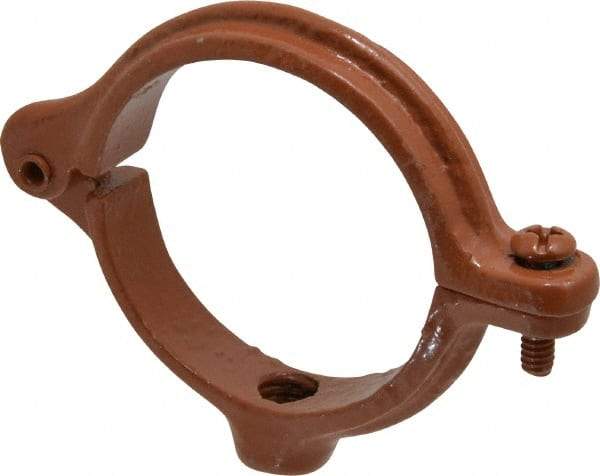Empire - 2-1/2" Pipe, 1/2" Rod, Malleable Iron Split Ring Hanger - Epoxy Coated - Industrial Tool & Supply